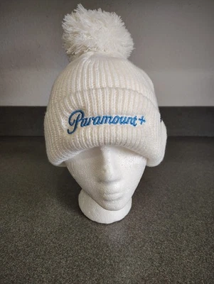 Paramount+ Gorro Pom Sombrero Gorra Parche Bordado Azul Foto 1 de 4
