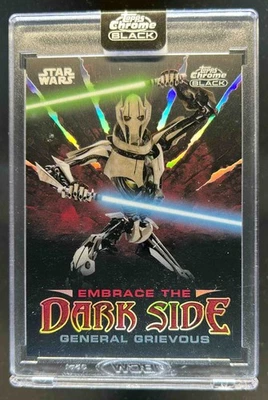 2024 Topps Chrome Black Star Wars General Grievous Embrace The Darkside #ED-14 - Image 1 of 2