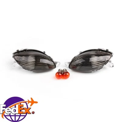 Smoke Turn Signals Fit For 1999-2007 Suzuki GSXR 1300 Hayabusa - Imagem 1 de 4