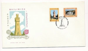 D90050 Europa CEPT 1978 Monuments FDC Guernsey - Picture 1 of 1