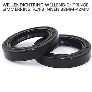 Wellendichtring Wellendichtringe Simmerring innen 38mm-42mm Welle/NBR 70 TC/FB - Picture 1 of 13