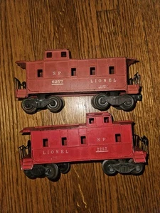 Lionel #6257 & 2257 O Caboose Lot Of 2 Vintage FREE SHIPPING - Picture 1 of 8