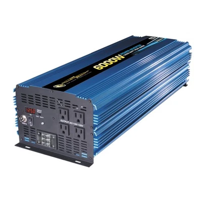 Power Bright Pw6000-12 Power Inverter - Input Voltage: 12 V Dc - Output Voltage: - Image 1 of 2