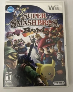 Original Box Replacement Case for Nintendo Wii - SUPER SMASH BROS. BRAWL - Picture 1 of 4