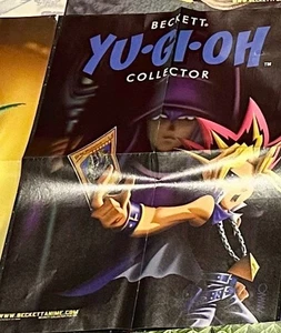 22 x 22 Beckett Collector Rare VTG POSTER GameBoy Nintendo Yugioh Dark Magcian - Picture 1 of 1