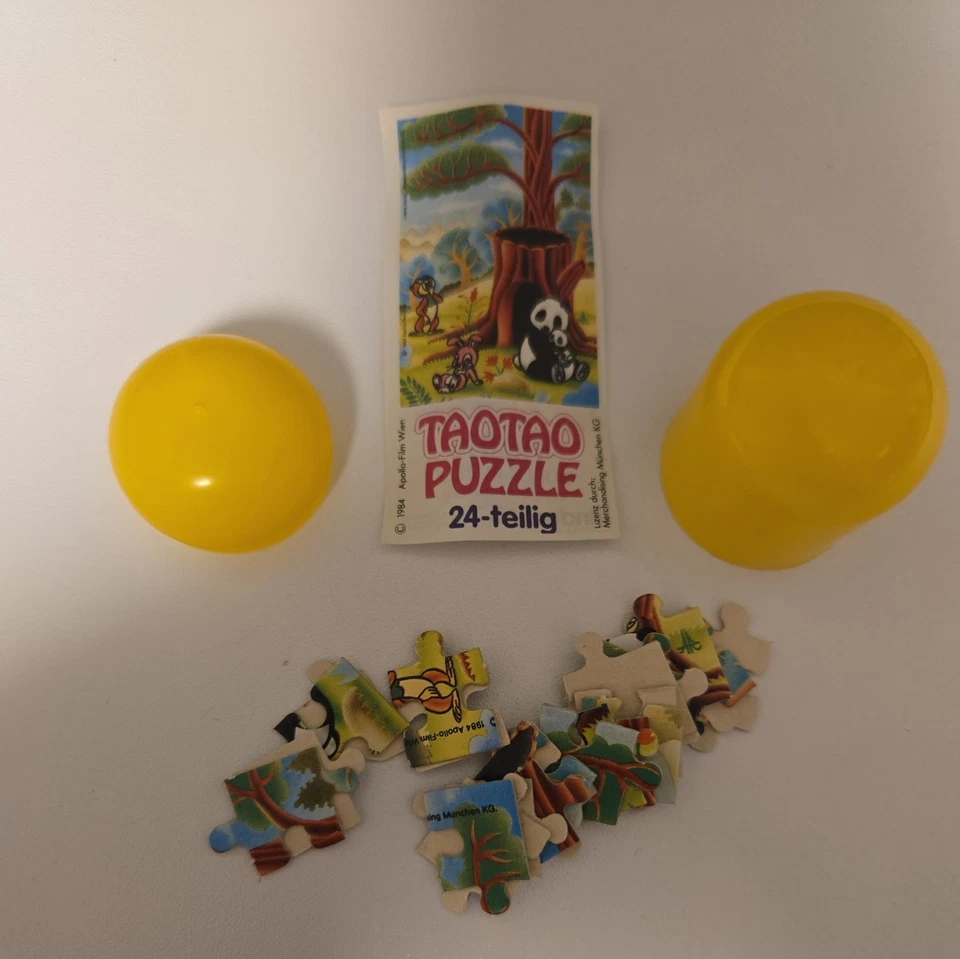 Üei Puzzle TaoTao oben rechts mit BPZ nicht gebaut-RAR - Bild 1 von 1