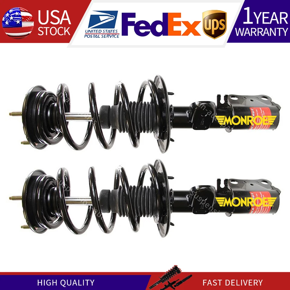 Amortiguadores delanteros Monroe puntales para Ford Police Interceptor sedán 2015 2014 2013 Foto 1 de 4