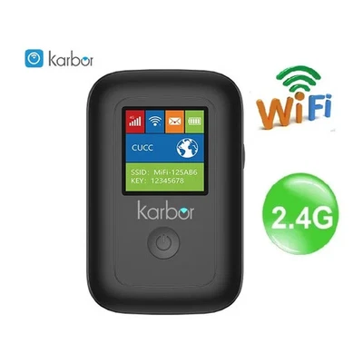 Karbor 300mbps 4G Mobile Hotspot Td-Lte Wifi Router with 3000mAh Battery - Image 1 of 4
