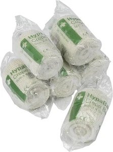 Safety First Aid Group Crepe Cotton Bandages 5 cm x 5 x 4.5 m (Pack of 6)  - Picture 1 of 6