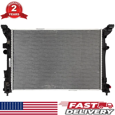 New Radiator For 2014-2019 Mercedes-Benz GLA250 CLA250 2.0LW/ TURBO (13432) - Image 1 of 4