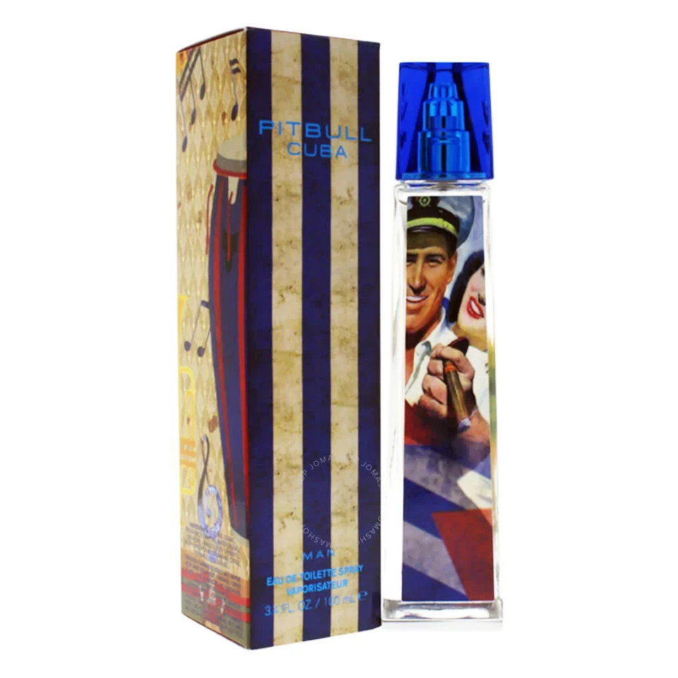 Pitbull Cuba Man de Pitbull para hombre - 3,4 OZ eau de toilette spray Foto 1 de 2