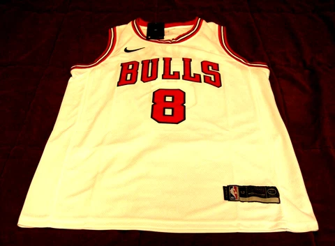 Men's Size 52 Nike Zack Lavine Chicago Bulls Jersey Cover