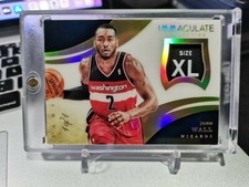 2013-14 Panini Immaculate John Wall Patches Tags #38 One of One 1/1!
