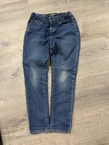 Lucky Brand Girls Skinny Jeans Size 10 Jegging Blue Stretch Adjustable Waist Zoe - Picture 1 of 2