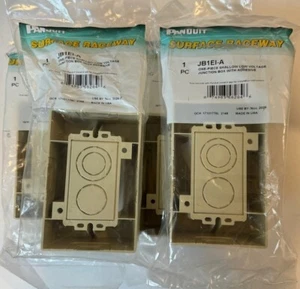 Panduit JB1EI-A Junction Box, New Lot of 4 Same day FREE Shipping  in the USA - Picture 1 of 4