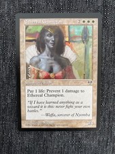 Magic the Gathering x1 Ethereal Champion Mirage White Rare Creature NM