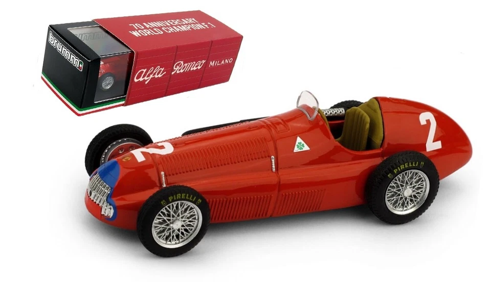 Brumm R036B Alfa Romeo 158 1950 - Nino Farina 1950 Campeón del Mundo Escala 1/43 Foto 1 de 1