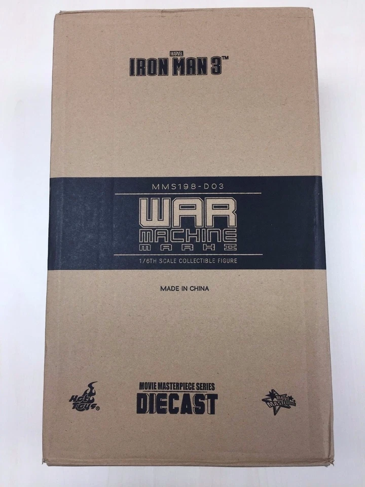 Hot Toys MMS 198 D03 Iron Man War Machine Diecast Don Cheadle (Normal Ver) NEW - Image 1 of 1