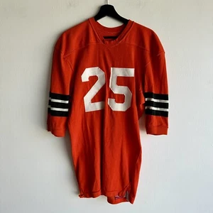 Vintage Rawlings Football Jersey #25 Bengals Browns 1960s 1970s - Picture 1 of 6