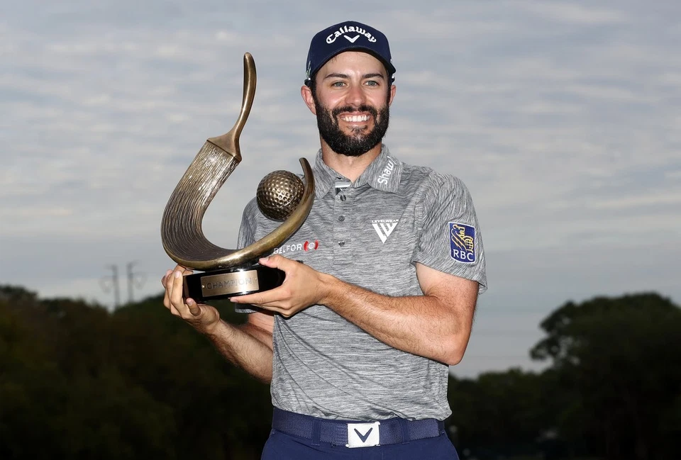 Foto B de Adam Hadwin 8x10 sin firmar Foto 1 de 1