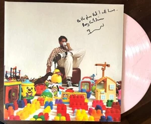 Barry Can't Swim When Will We Land? Hand Signed Vinyl w/ lyrics Autographed - Picture 1 of 2