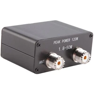 FM AM SSB 1.8MHz-50MHz SWR Watt Meter SWR & Meter 120W PWR SWR Meter T3O3 - Zdjęcie 1 z 8