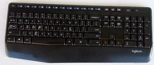 Logitech K345 Comfort Wireless Keyboard for parts (Nano Receiver NOT Included) - Picture 1 of 5