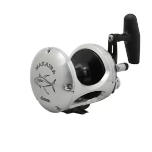 Okuma Makaira Special Edition 2-Speed Lever Drag Reels - Silver Finish - Picture 1 of 6