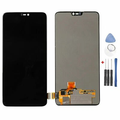 LCD For Oneplus 6 1+6 LCD Display Touch Screen Digitizer Replacement Black - Image 1 of 4