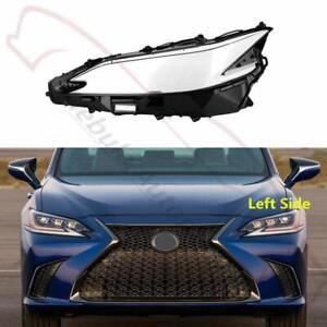 Left Front Headlight Clear Lens Cover + Sealant Glue For Lexus ES 2019-2021 LH