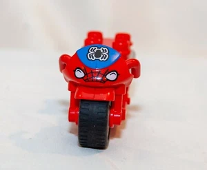 Lego Duplo Motorcycle Spider-Man red/blue Replacement Piece for 10607 - Picture 1 of 8