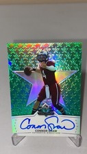 2014 Leaf Valiant Connor Shaw RC Rookie AUTO Green #BA-CS2