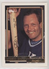 1992 Topps Gold Winner George Brett #620 HOF