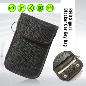 Car Key Signal Blocker Case Cage Bag RFID Blocking Pouch Anti-hacking Protector - Picture 1 of 17
