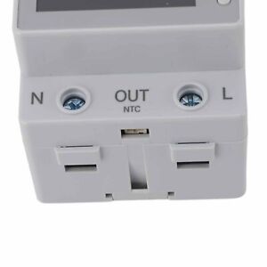 Voltage Current Meter Power Off Electricity Usage Monitor 170-270V 0-63A Real