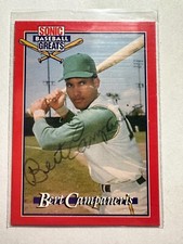 K35,061 - 1995 Sonic/Pepsi Greats #1 Bert Campaneris Autograph COA