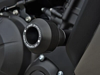 Honda CBR500R 2013-2015 RD Moto Crash Frame Sliders Protectors Black H40-PH01-K - Image 1 of 4