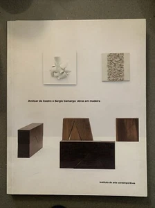 Amilcar De Castro E Sergio Camargo Obras Em Madeira Works In Wood PB Exhibition - Picture 1 of 7