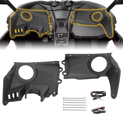 Kit de audio cápsulas de montaje en panel estéreo para altavoz de tablero Can-Am Maverick X3 2017-2024 Foto 1 de 4