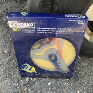 Kobalt 300FT Fiberglass Open Reel Measuring Tape Unused - New in Box - Picture 1 of 1
