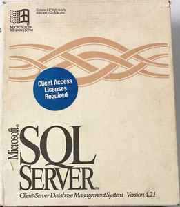 RARITÄT - Microsoft SQL Server 4.21 - Windows - Englisch - 2281074AV421 - Bild 1 von 10