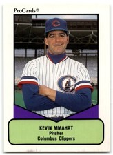 1990 ProCards AAA Kevin Mmahat Columbus Clippers #324