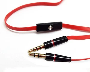 2 Pack Replacement Control Talk Cable/Wire/Aux/Cord for Dr Dre Beats Solo/Studio - Picture 1 of 3