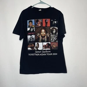 T-shirt Janet Jackson Together Again estate 2024, tour vuota taglia media - Foto 1 di 4
