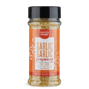 Tastefully Simple Garlic Garlic Seasoning 4.5 Ounce - Picture 1 of 6