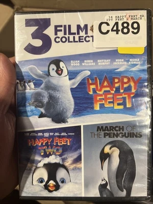 Happy Feet / Happy Feet 2 / March of the Penguins (DVD) Brand New Sealed - Image 1 of 2