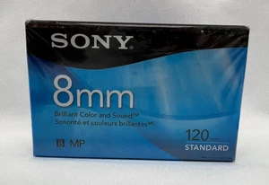 Sony 8mm 120 Minutes 8 MP Video Cassette Video 8 New/Sealed - Picture 1 of 4