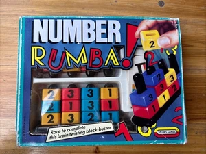 RARO 1992 Spear's Games - Número Rumba - Juego Cerebral Puzzle Solución Juguete 44810 De Colección - Imagen 1 de 9