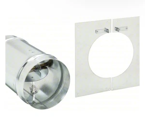 "Amortiguador contra incendios de acero galvanizado de 8"" - tipo dinámico, con resorte - dañado/para reparación" - Imagen 1 de 13