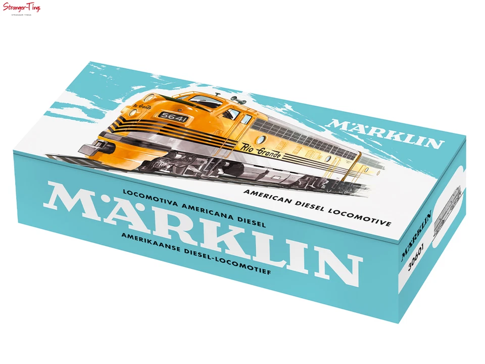 Marklin Retro Rio Grande EMD F7 A Unit Locomotive III (~AC) 1:87 Scale, HO Scale - Image 1 of 1